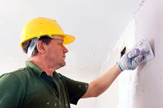 dry wall dust clean up